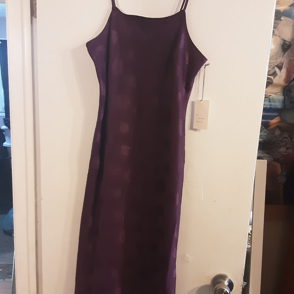 Purple floral Nightgown size M